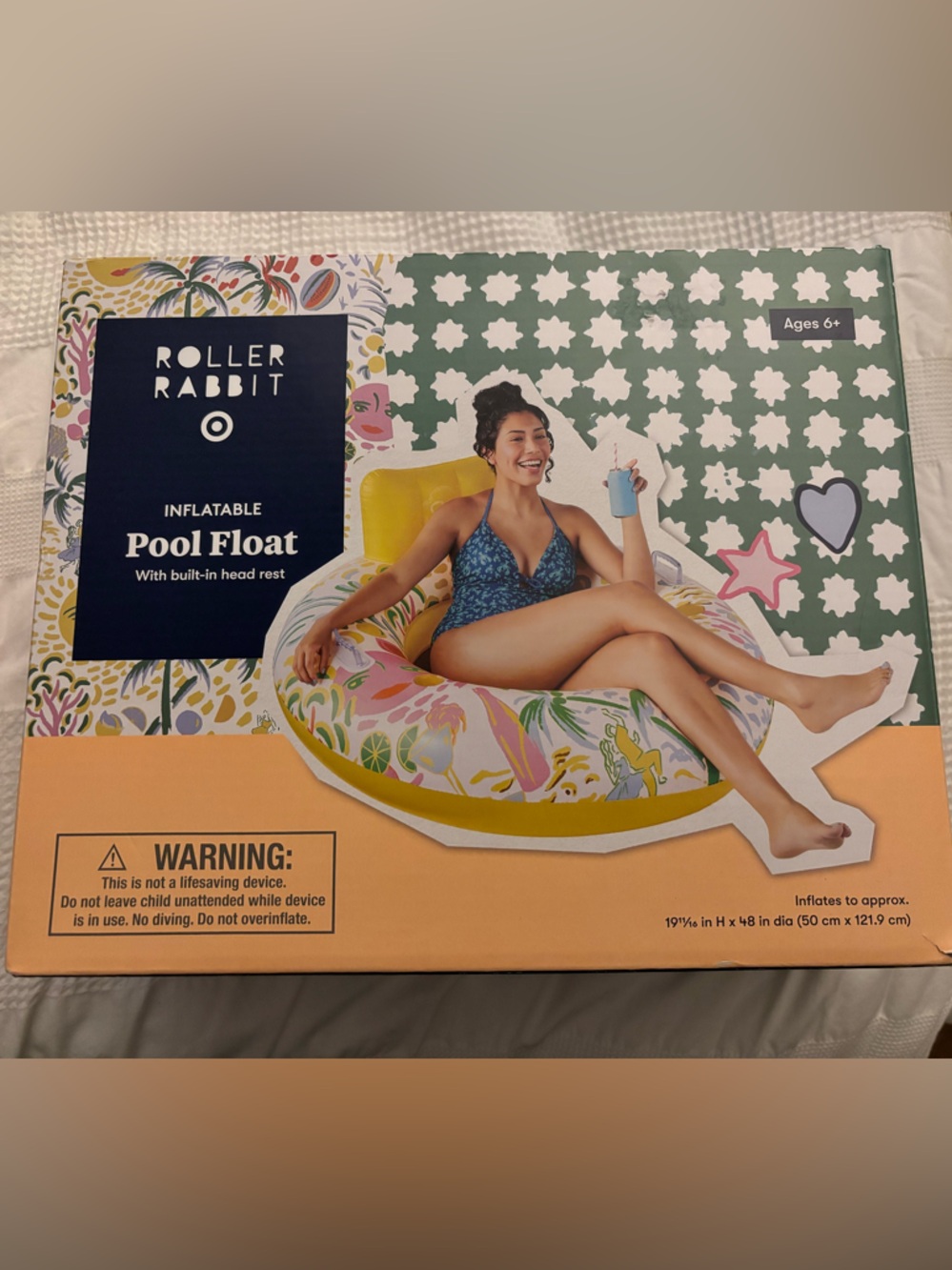 Roller Rabbit Pool Float Box - Picture 6 of 8